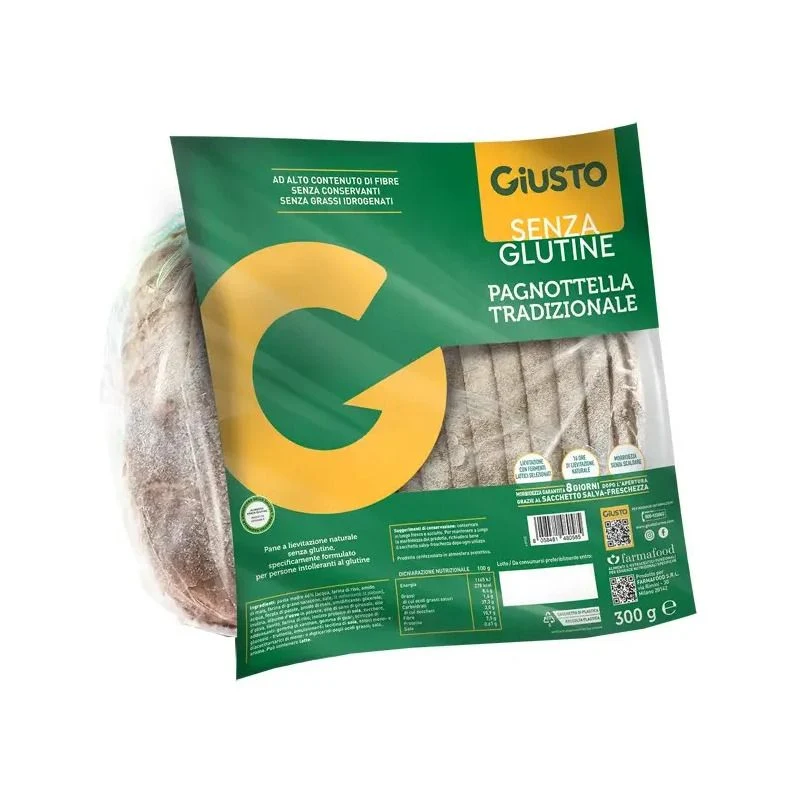 Giusto Senza Glutine Pagnottella Tradizionale 300g