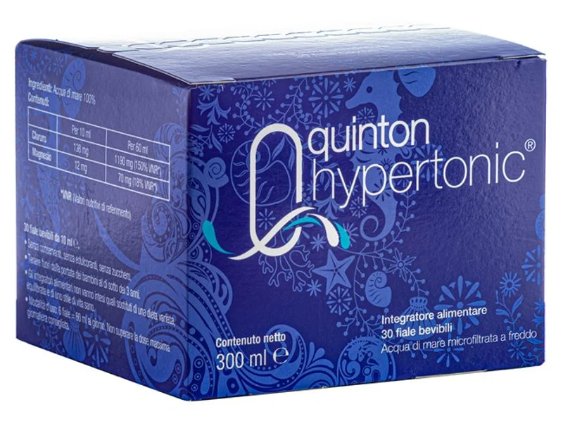 Quinton Hypertonic integratore alimentare 30 fiale