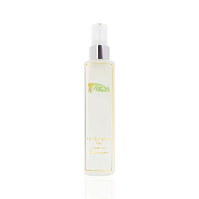 Gel detergente viso lenitivo e rinfrescante