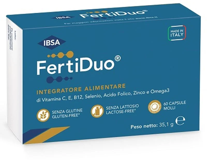 Fertiduo 60 Capsule - Integratore per la Fertilità Naturale