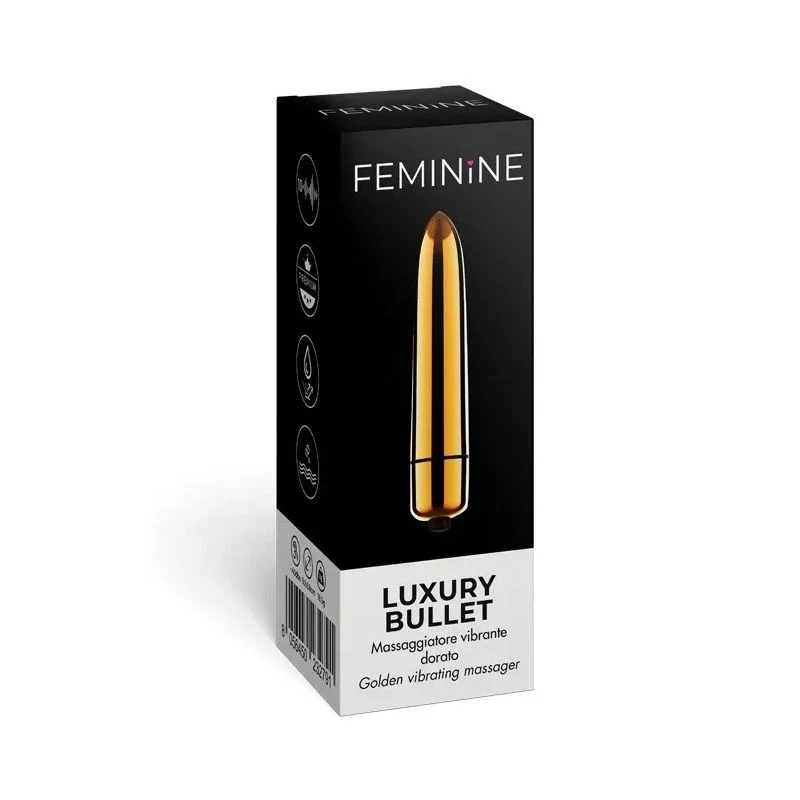 LR Wonder Company Feminine Luxury Bullet massaggiatore vibrante femminile 1 pezzo