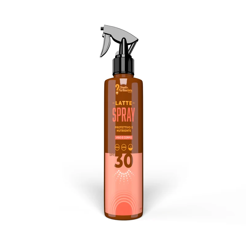 Latte spray protettivo e nutriente viso e corpo spf 30