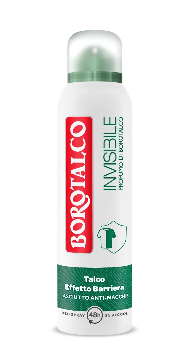 Borotalco Deodorante Spray Invisibile Verde 150ml