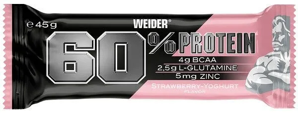 Weider 60% Protein Gusto Fragola E Yoghurt 45g