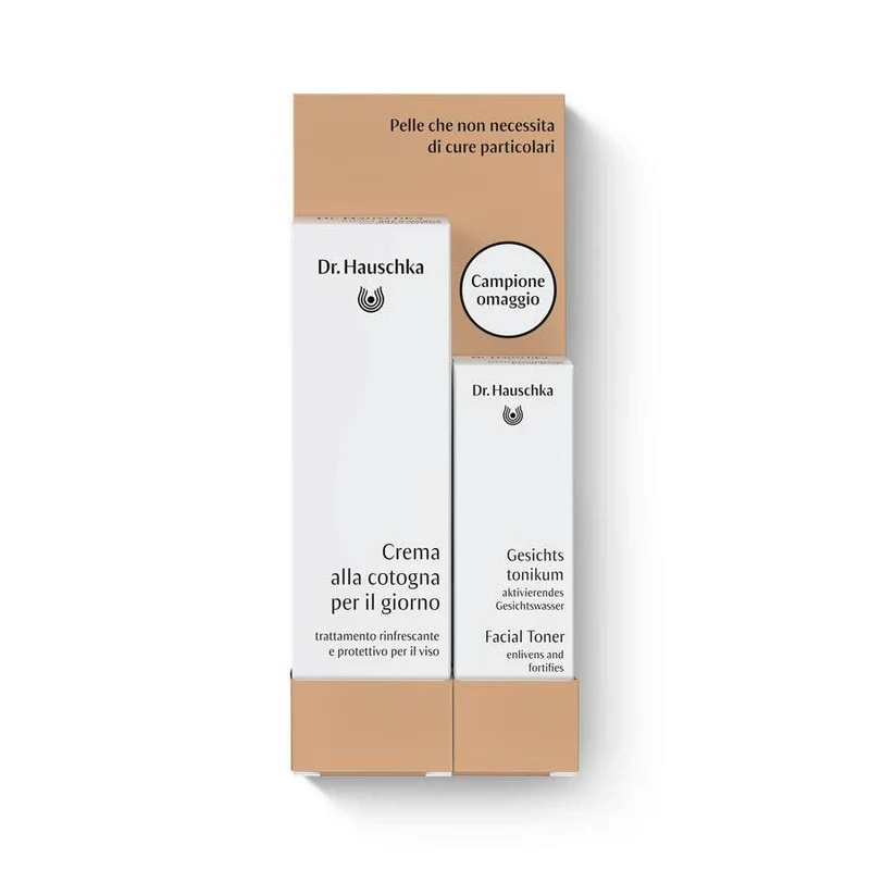 Dr. Hauschka Crema Giorno Viso Cotogna 30ml + Lozione Tonificante 10ml