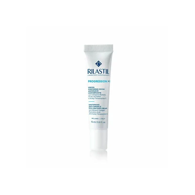 Rilastil Progression (+) crema contorno occhi antirughe uniformante 15ml