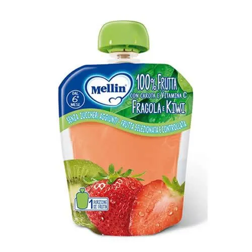 MELLIN POUCH FRAGOLA KIWI 90 G