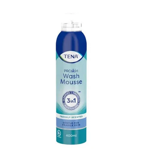 TENA WASH MOUSSE DETERGENTE 400 ML