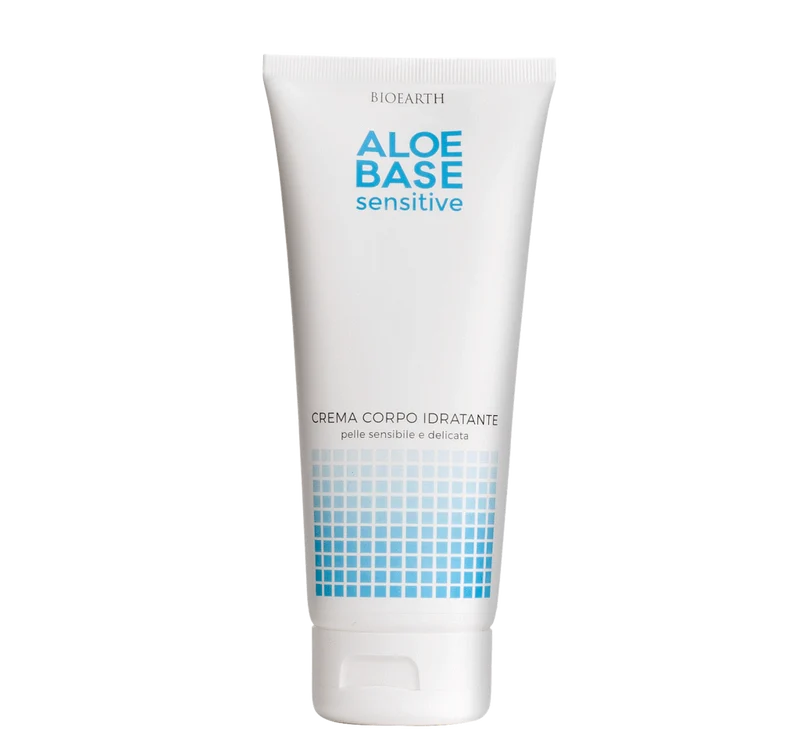 Bioearth Aloe Base Sensitive Crema Corpo Idratante 200ml