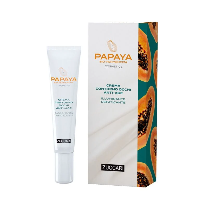 Zuccari Papaya Bio-Fermentanta Cosmetics crema contorno occhi anti-age 18ml