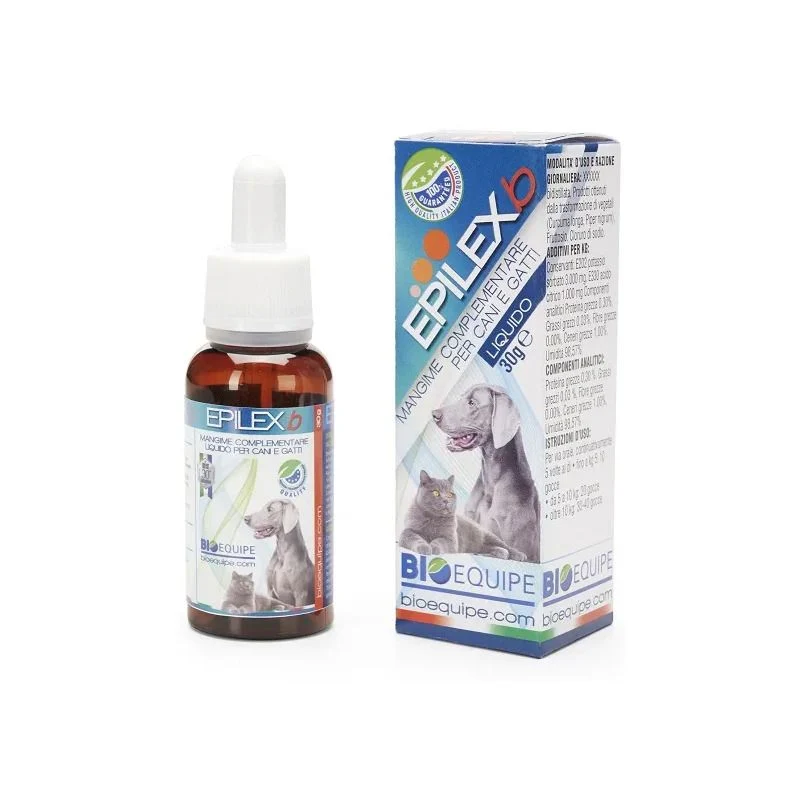 Epilexb Mangime Complementare Calmante Liquido Per Cani/Gatti 30ml