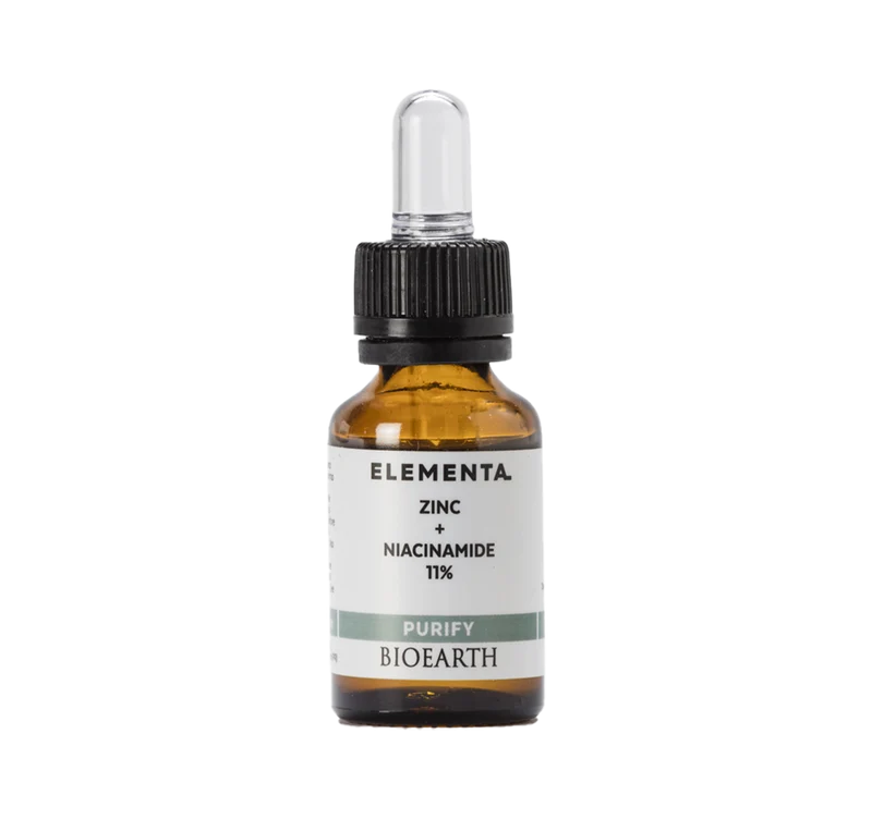 Bioearth Elementa Zinc+Niacinamide Solution 11% 15ml