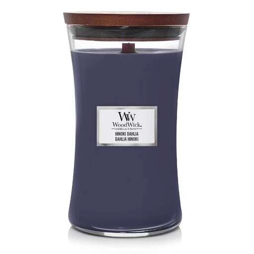 Woodwick - Candela Grande Hinoki Dahlia