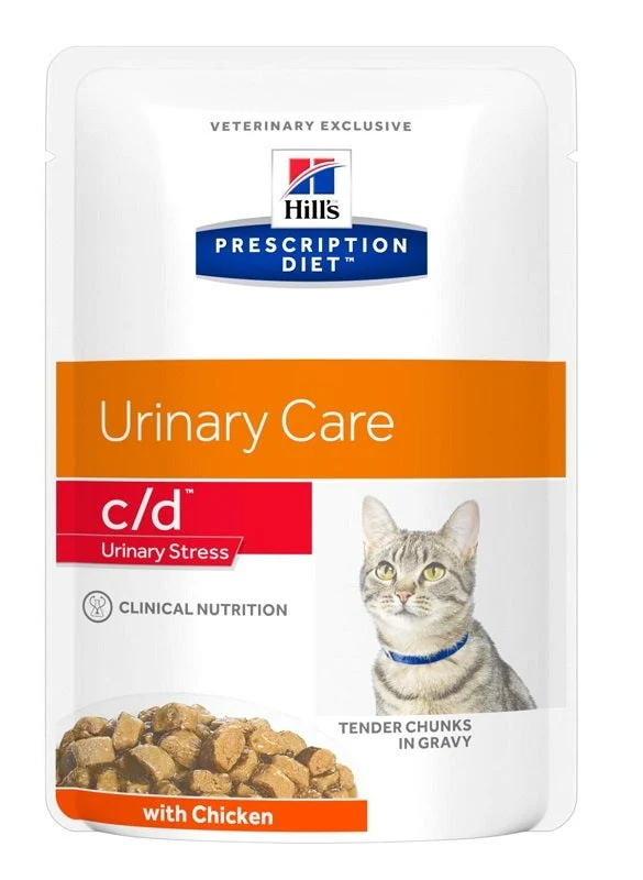 Hill's Urinary Care Pollo Alimento Per Gatti 12 Bustine Da 85