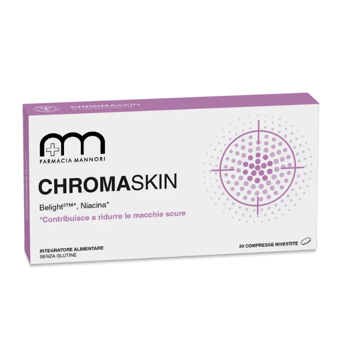 Chromaskin Integratore Per Ridurre Le Macchie Farmacisti Preparatori 30 Compresse