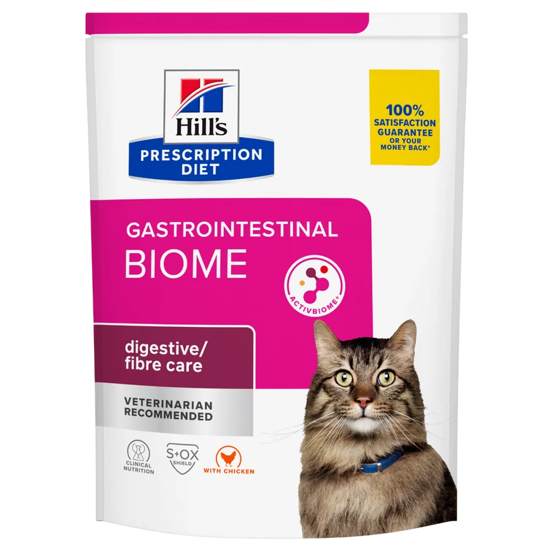 Hill's Prescription Diet Gastrointestinal Biome Crocchette Per Gatti Sacco 300g