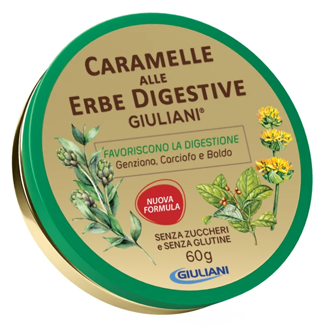 Caramelle Digestive Alle Erbe Senza zucchero