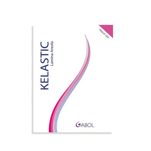 KELASTIC LAMINA AREOLA SILICONE TRATTAMENTO CICATRICI 7,6 CM 2 PEZZI
