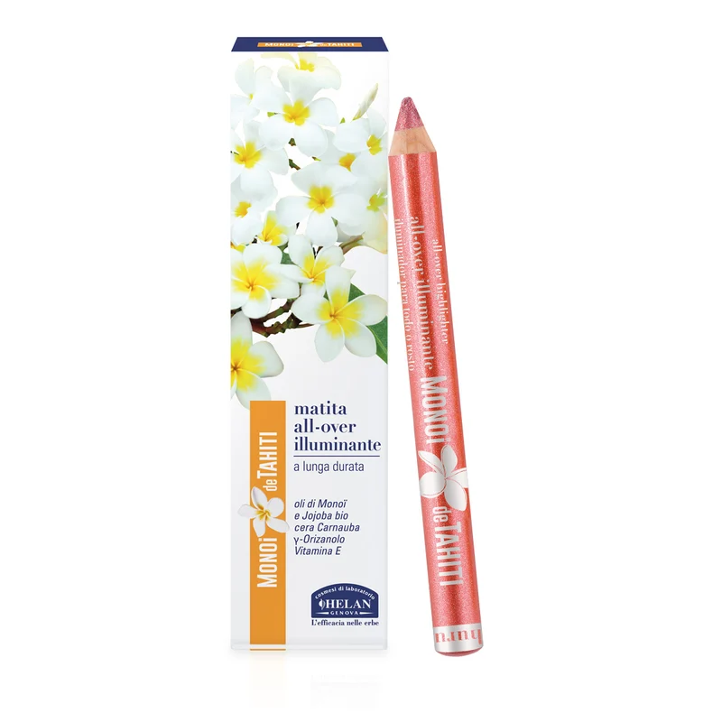 Monoi de tahiti Matita occhi illuminante All Over Red - colore Huru/Rosato