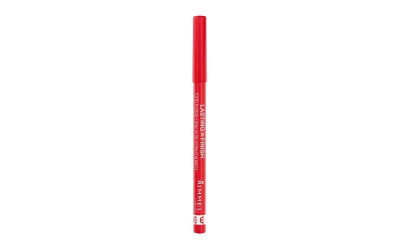 Rimmel Matita Labbra Lasting Finish 1000 Kisses - Lunga Durata E Colore Intenso - 021 Red Dynamite - 1,2 G