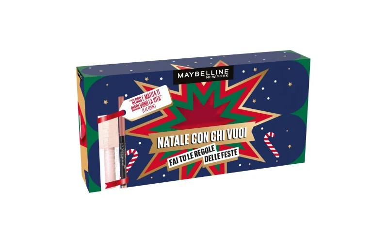 Maybelline New York Box Xmas Gloss+Liner 2024