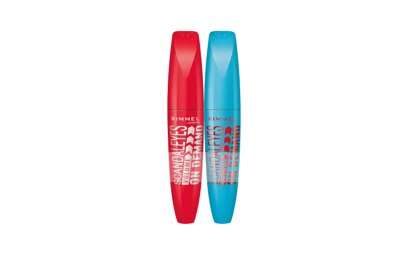 Rimmel Mascara Volume On Demand Clean+Volume On Demand Clean Waterproof