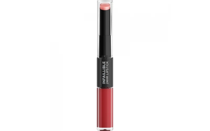 L'oreal Rossetto Infallible Stick 2 Step 24H N.501 Timeless Red