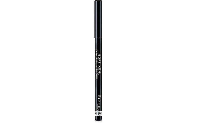 Rimmel Eyeliner Soft Kohl Kajal - Matita Occhi Morbida A Lunga Tenuta - Jet Black - 1.2 G