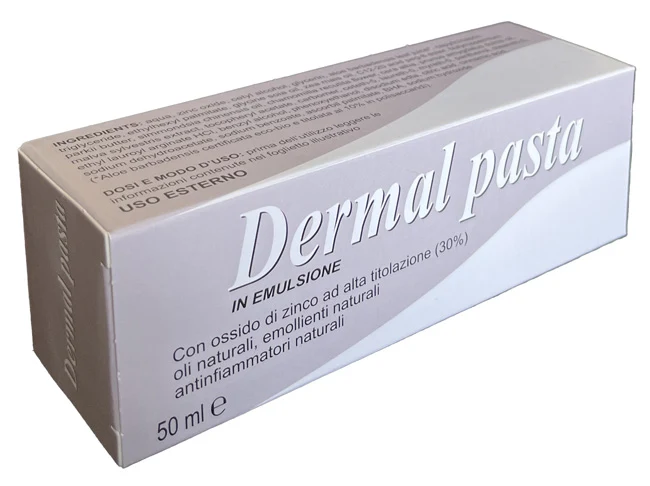 DERMAL PASTA EMULSIONE CON OSSIDO DI ZINCO 30% 50 ML