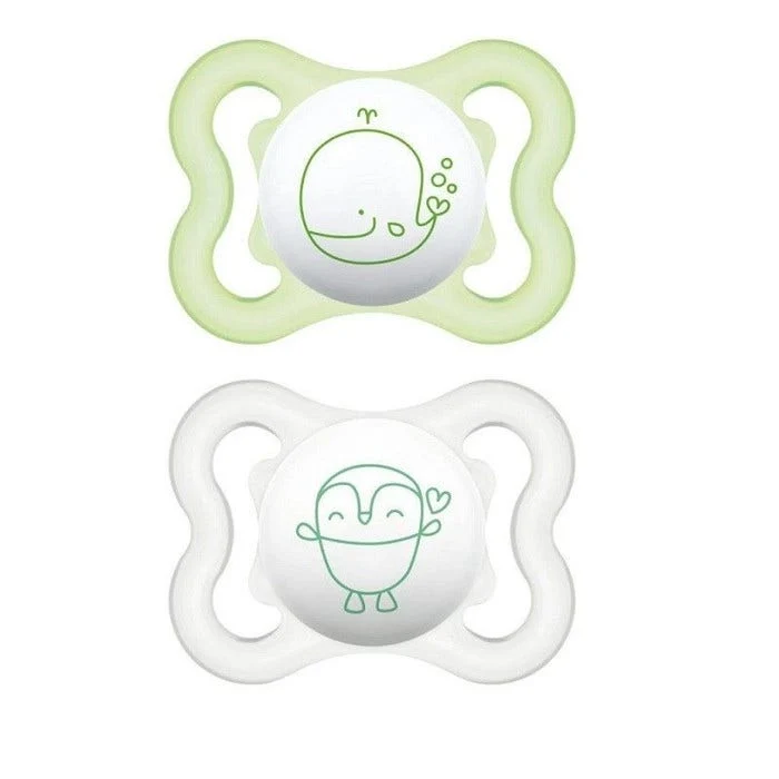 Mam Air Succhietto 2-6 Mesi Silicone Doppio Neutro