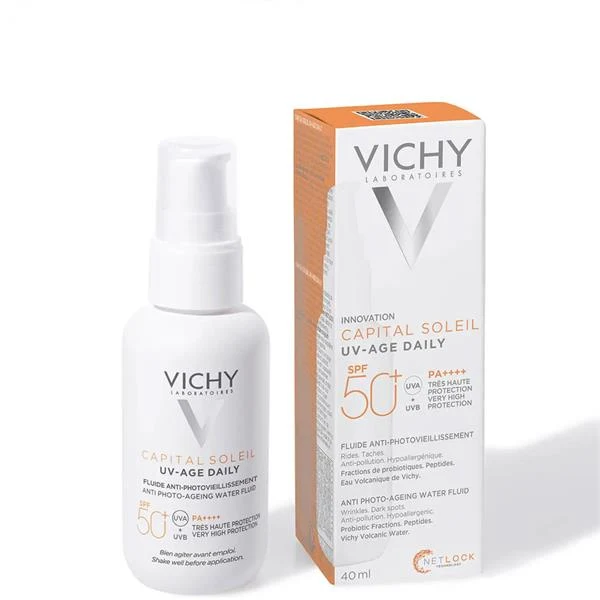 Vichy Capital Soleil UV- Age Daily Solare viso antietà Spf 50+ -40ml