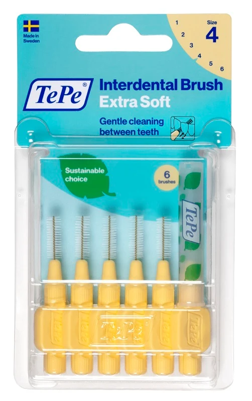 Tepe scovolino xsoft giallo 0,7mm 6 pezzi