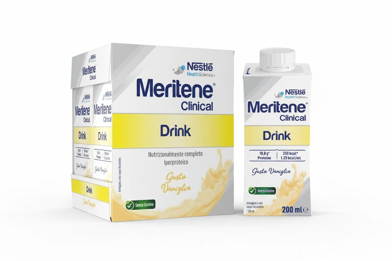 Meritene Clinical Drink Vaniglia 4x200ml