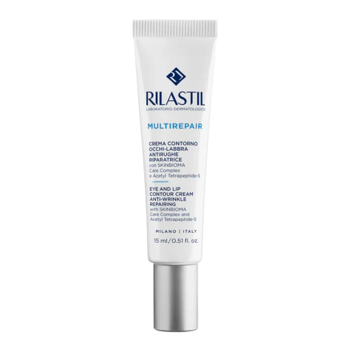 Rilastil Multirepair Crema Contorno Occhi e Labbra Antirughe Riparatrice 15ml