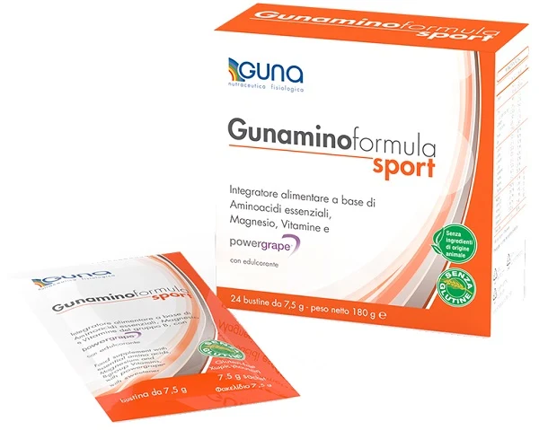 Gunaminoformula sport 24 buste 180 g