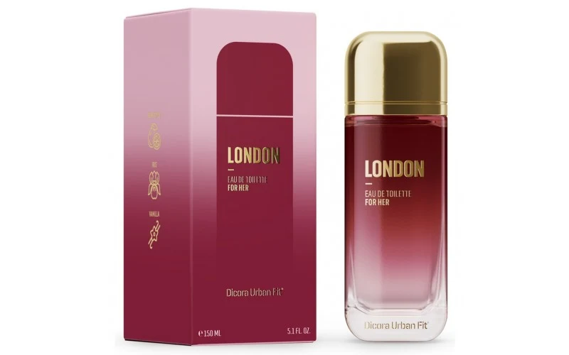 Dicora Eau De Toilette Donna London 150 Ml