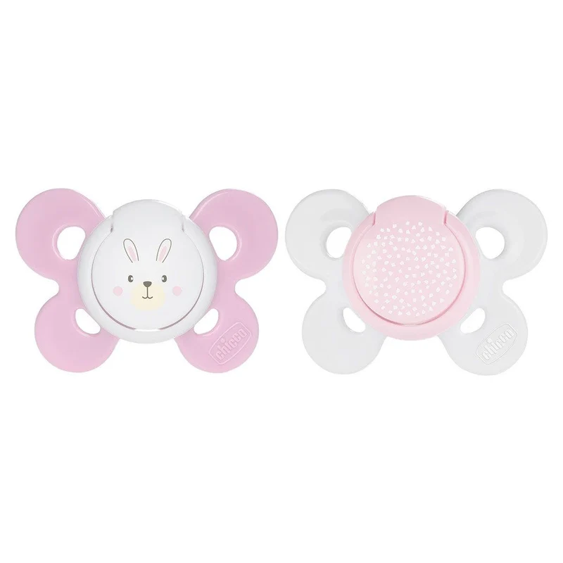Chicco Succhietto Physio Comfort Girl Silicone 6-12Mesi 2 Pezzi