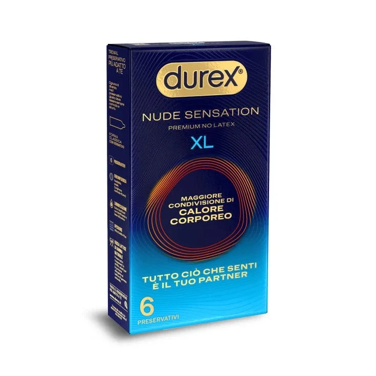 Durex Nude Sensation XL 6 Preservativi