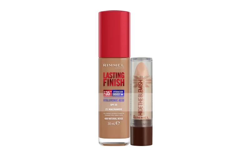 Rimmel London Lasting Matte Fondotinta N.400 +Correttore Omaggio