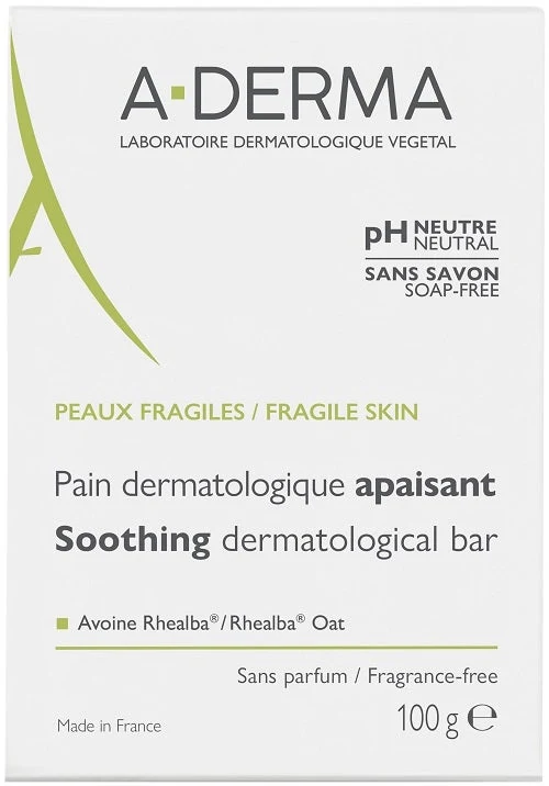 Aderma Les Indispensables Pane Dermatologico Lenitivo 100 g
