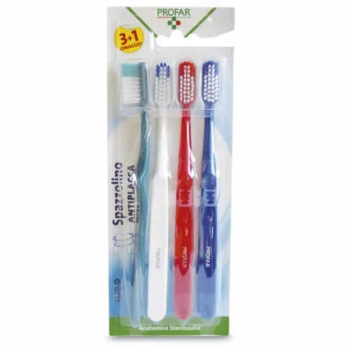 PROFAR SPAZZOLINO ANTIPLACCA OXIGEN 4 PEZZI