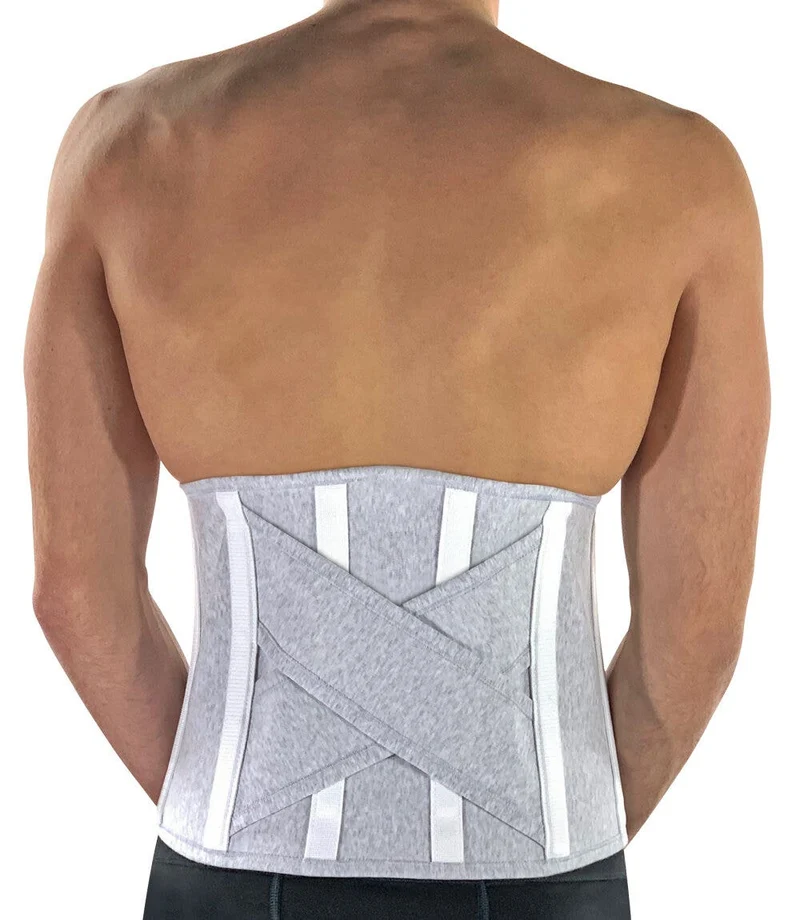 Pavis Fascia Lombare Self-care Colore Grigio Melange Cod. 549