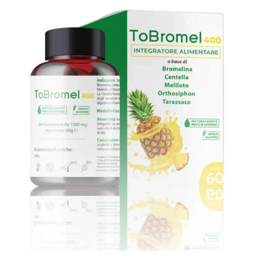 TOBROMEL 400 60 COMPRESSE