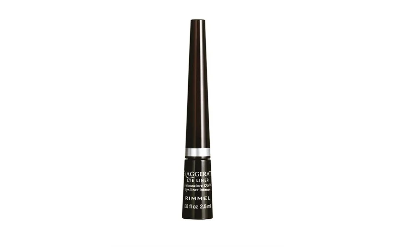 Rimmel Eyeliner Exaggerate Liquid - Delineatore Occhi Liquido Matte - 100% Black