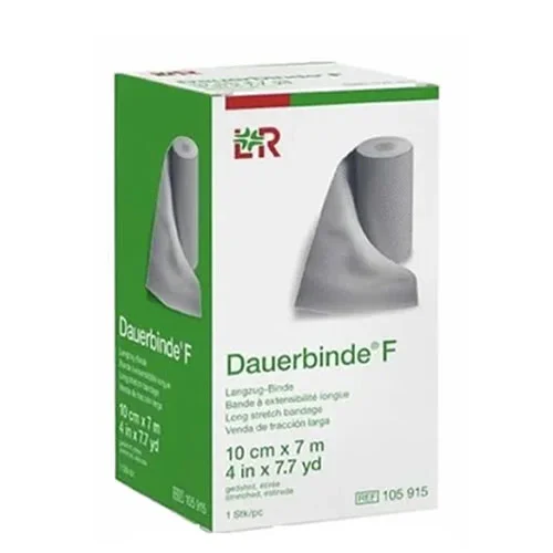 BENDA ELASTICA DAUERBINDE F ALTA ESTENSIBILITA' COMPRESSIONE LEGGERA 12X700CM 1 PEZZO