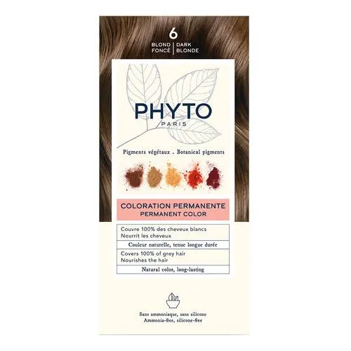 Phyto Phytocolor 6 Biondo Scuro Colorazione Permanente Capelli