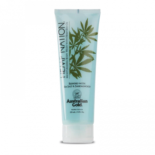 Australian Gold Hemp Nation Sea Salt E Sandalwood Bagnoschiuma 235ml