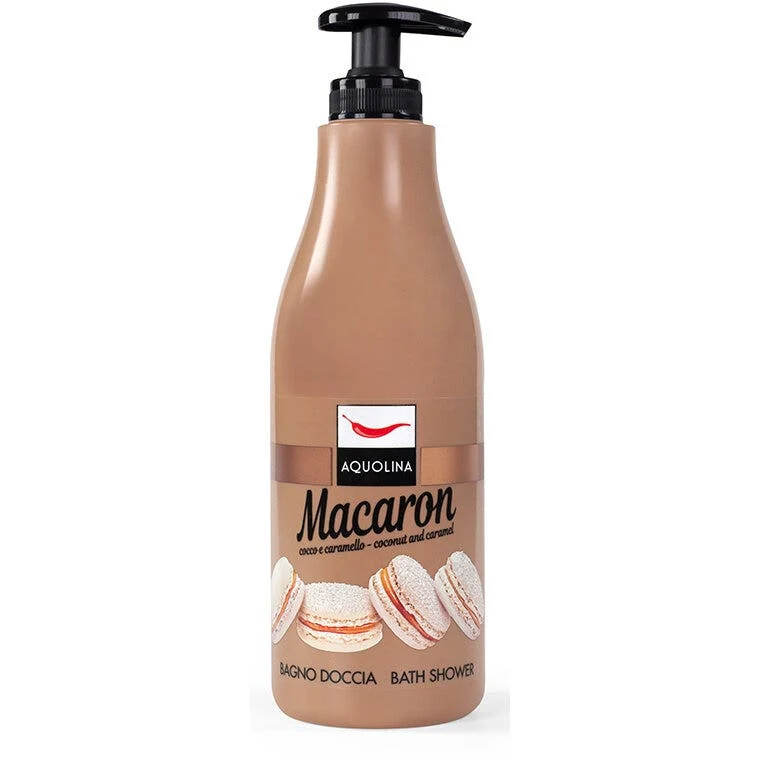 Aquolina Bagno Doccia Macaron Cocco e Caramello 500ml