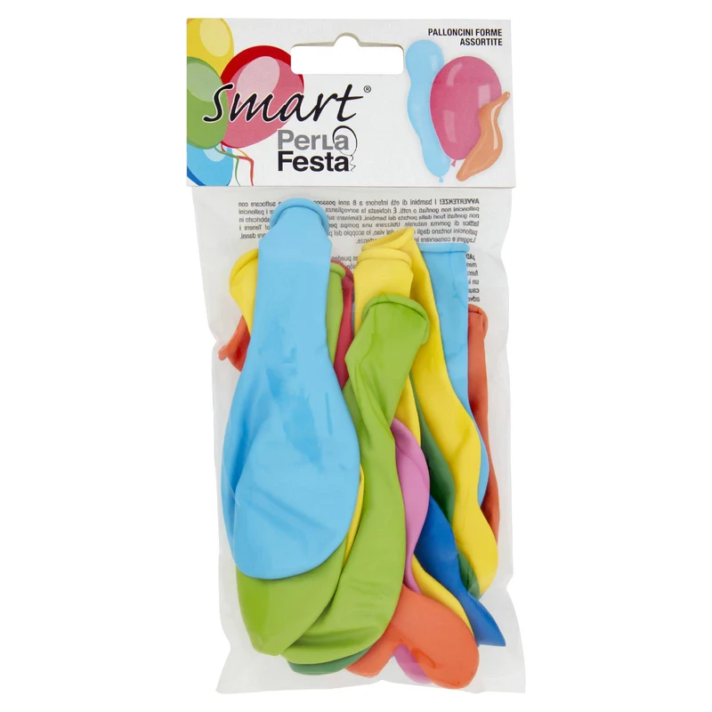 Smart PerLa Festa Palloncini Forme Assortite 18 pz