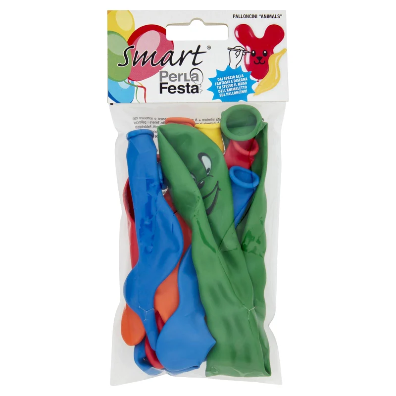 Smart PerLa Festa Palloncini "Animals" 10 pz